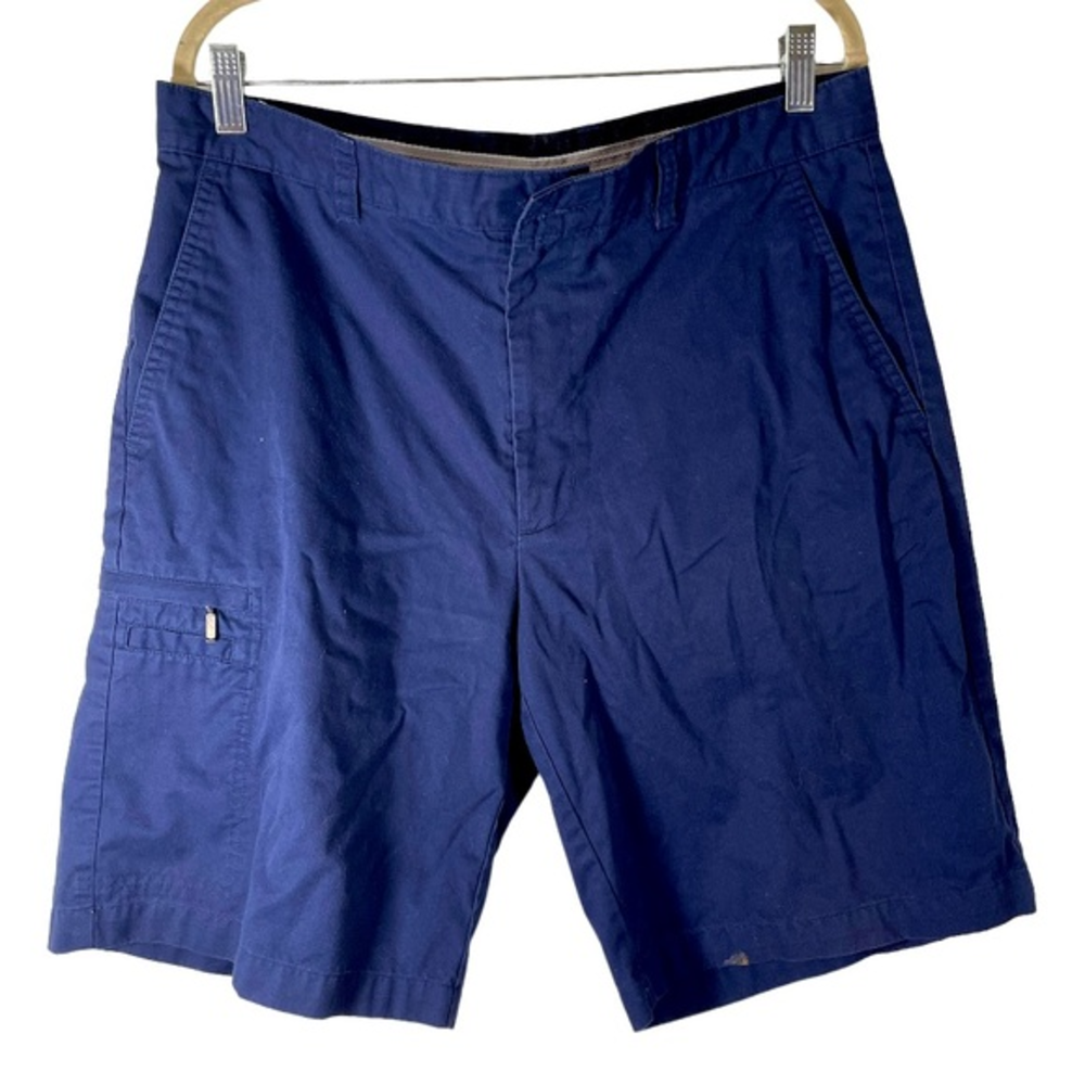 Greg Norman‎ For Tasso Elba Five Iron Blue Golf Shorts